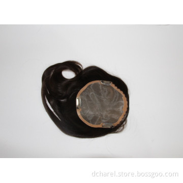 100% Remy Hand Tied Toupee for Women/ Men, Natural Looking